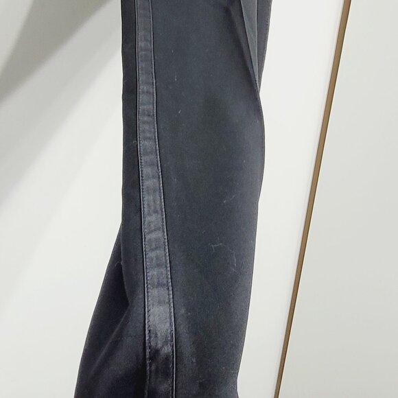 Nettoyer Asce Men's Black Flannel Chino Straight Leg Formal Dress Pant Size 30 - Picture 3 of 14